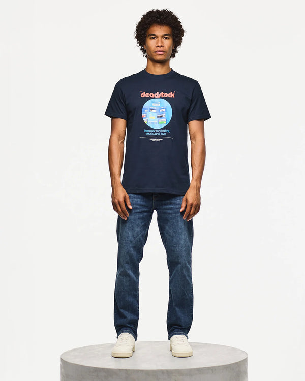 Weekend Offender Deadstock Graphic T-Shirt Navy