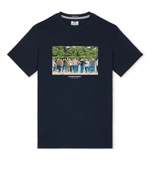 Weekend Offender GSE Graphic T-Shirt NAVY