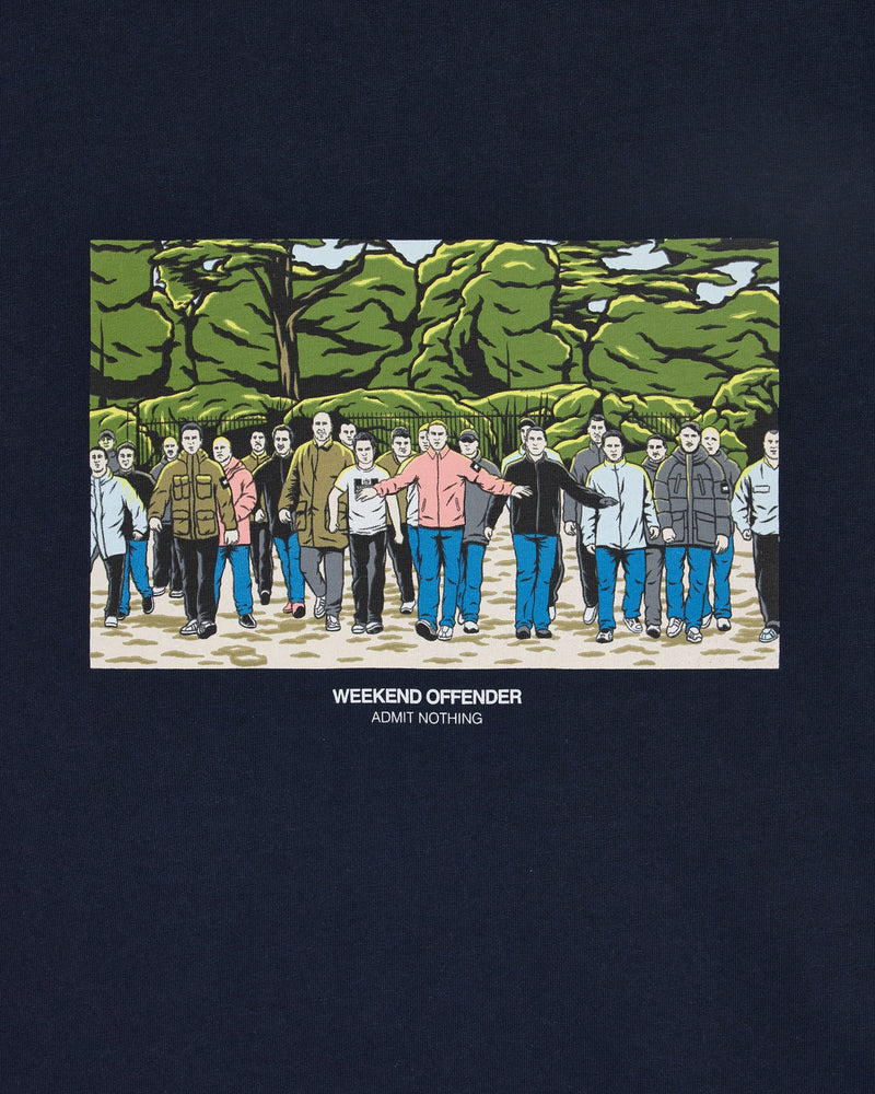 Weekend Offender GSE Graphic T-Shirt NAVY