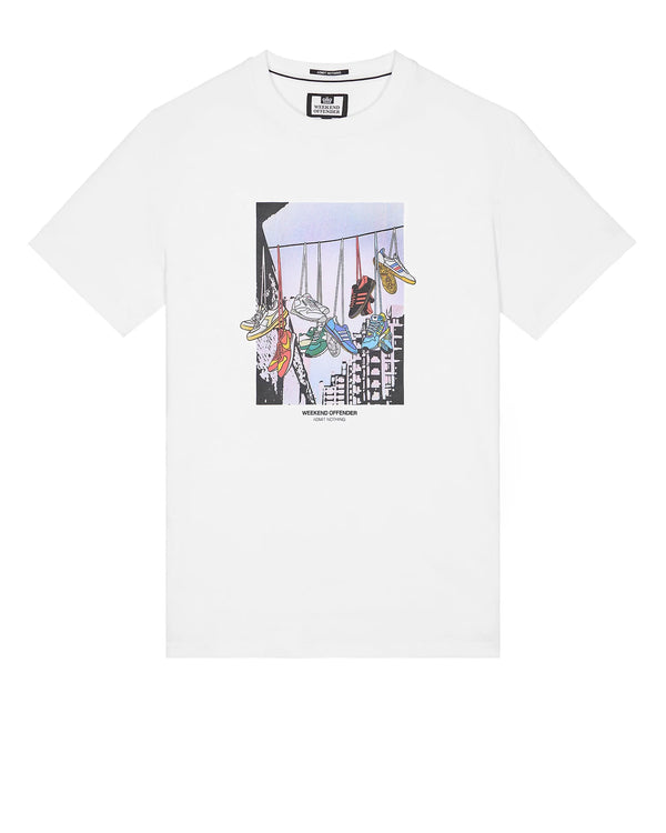 Weekend Offender Turf Wars Graphic T-Shirt - WHITE