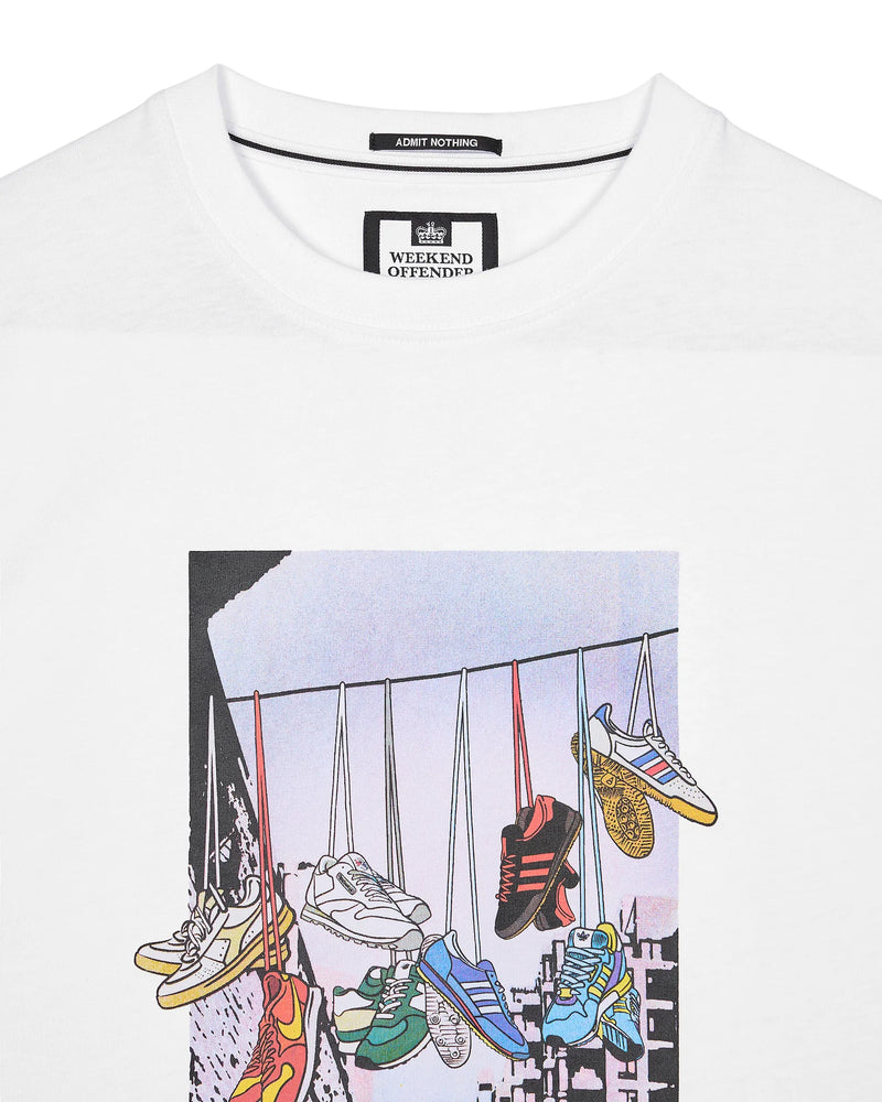 Weekend Offender Turf Wars Graphic T-Shirt - WHITE