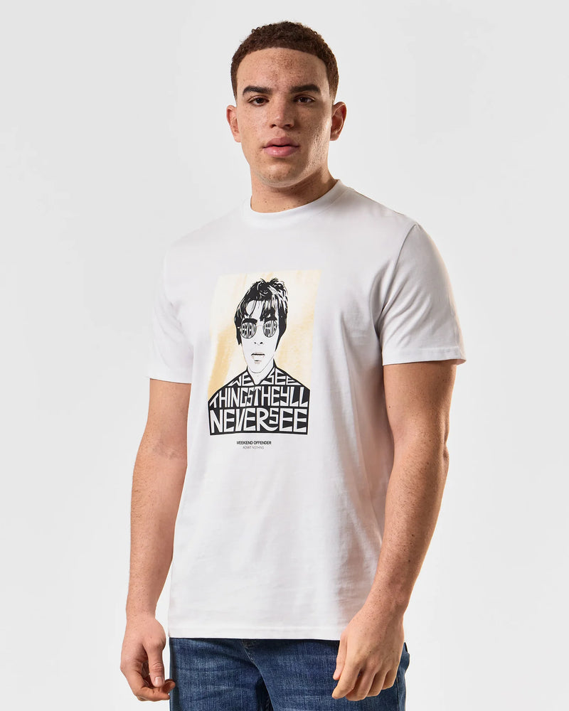 Weekend Offender  Forever Graphic T-Shirt -  WHITE