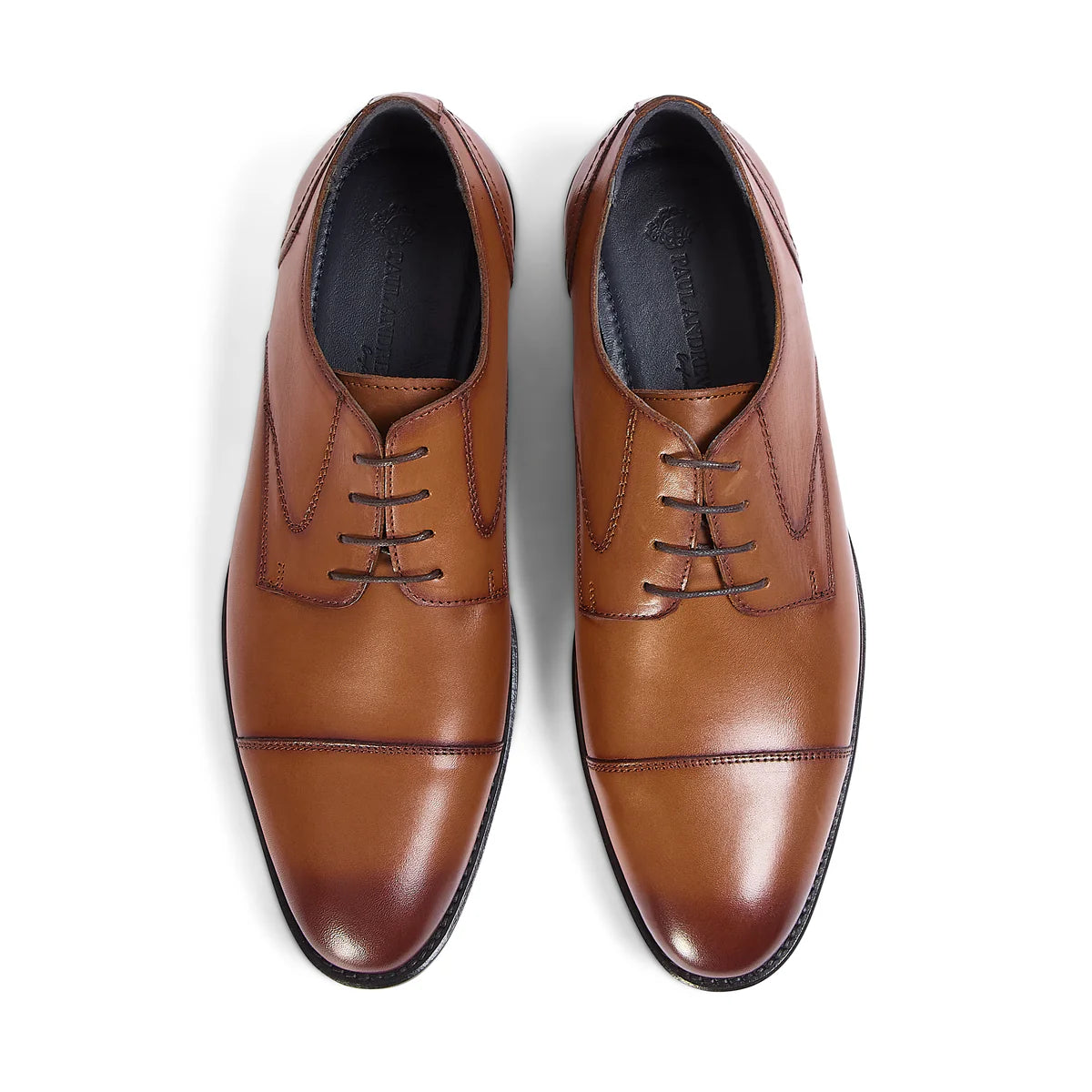 Paul Andrew Regent - Tan Leather Oxford Shoe