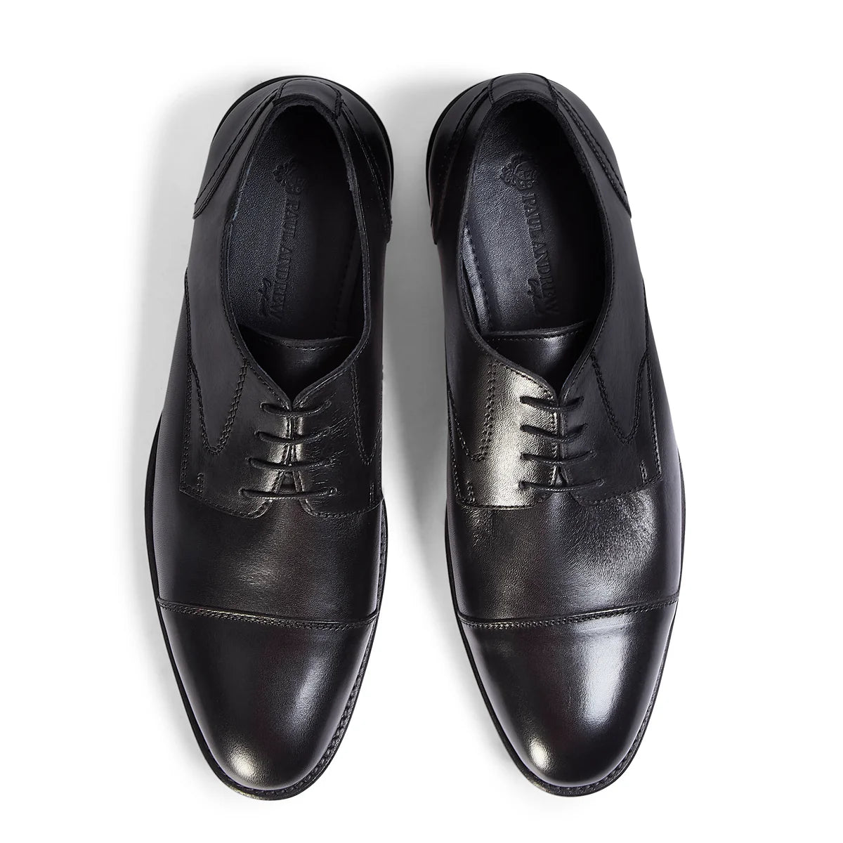 Paul Andrew Regent - Black Leather Oxford Shoe
