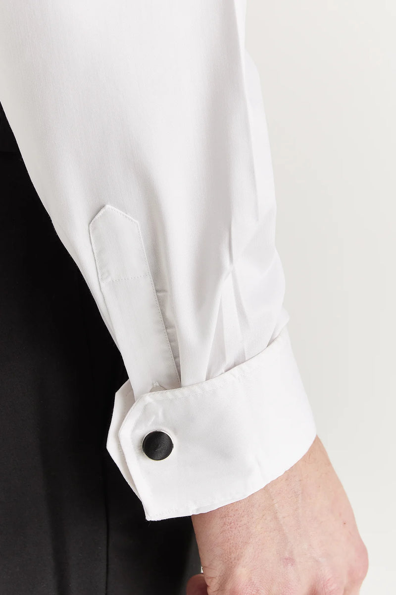 Paul Andrew Oliver - Cutaway Collar Shirt - WHITE