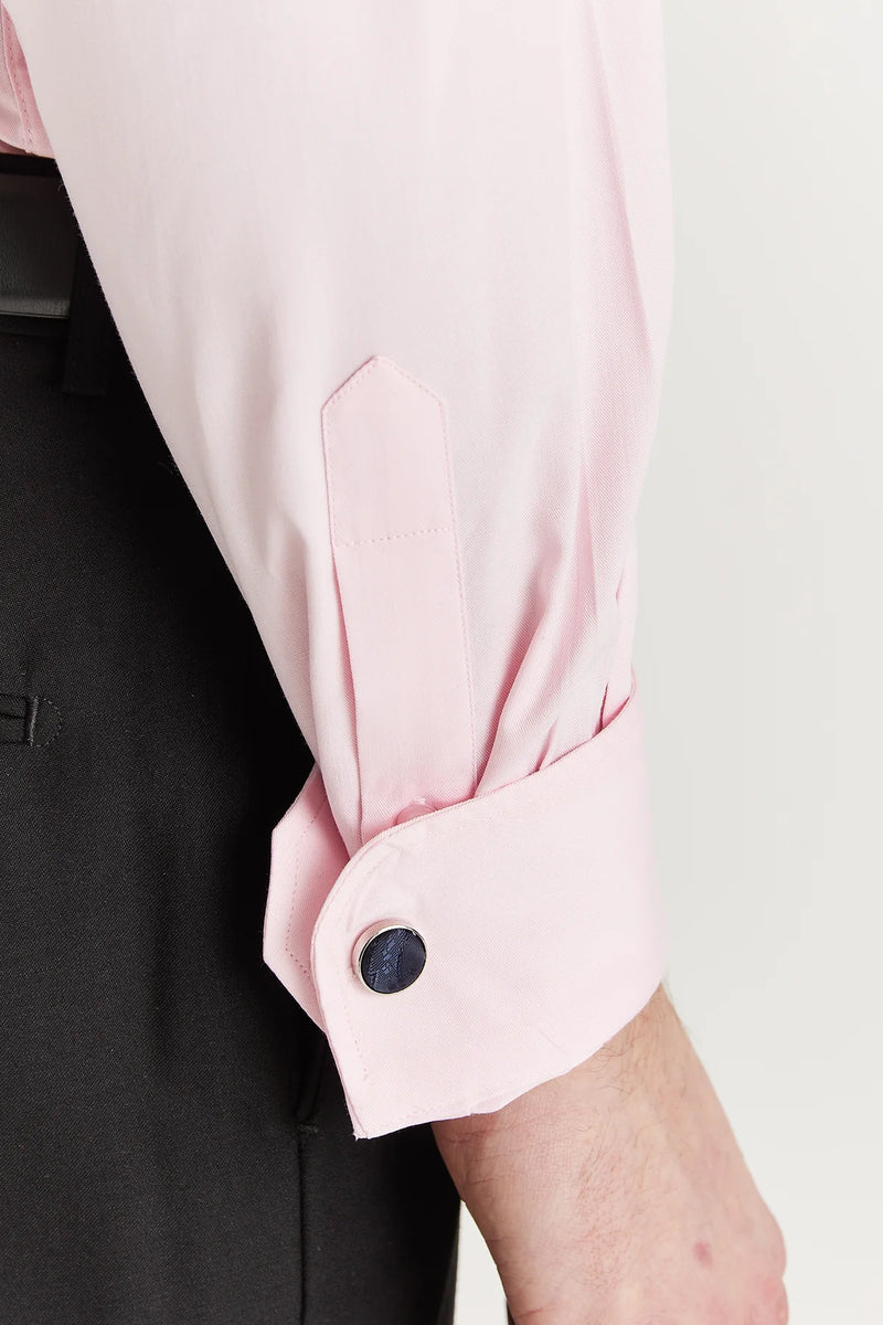 Paul Andrew Oliver - Cutaway Collar Shirt - PINK