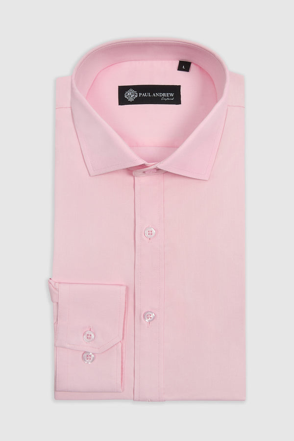 Paul Andrew Oliver - Cutaway Collar Shirt - PINK