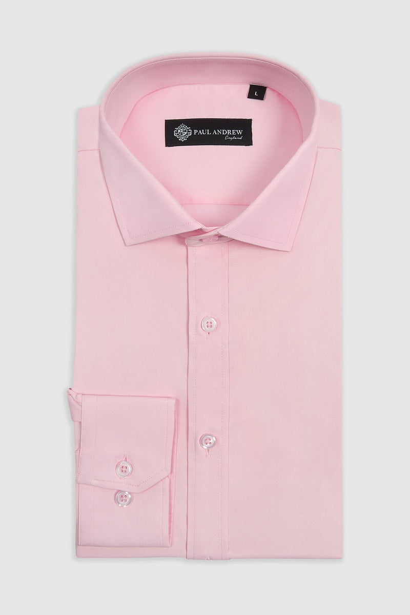 Paul Andrew Oliver - Cutaway Collar Shirt - PINK