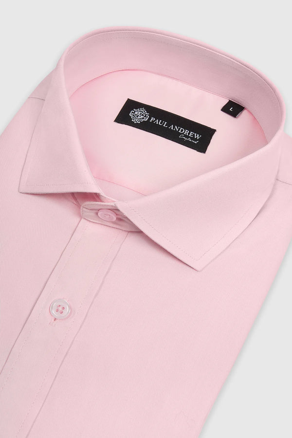 Paul Andrew Oliver - Cutaway Collar Shirt - PINK