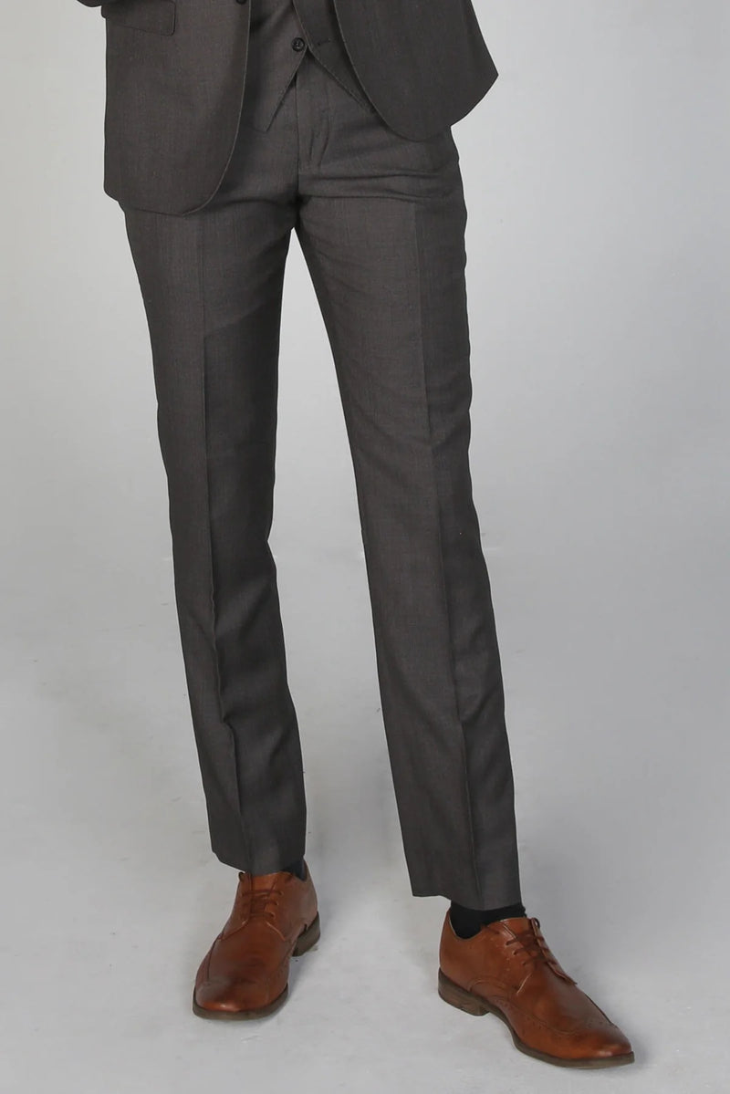 Paul Andrew Charles - Men's Trousers - CHARCOAL