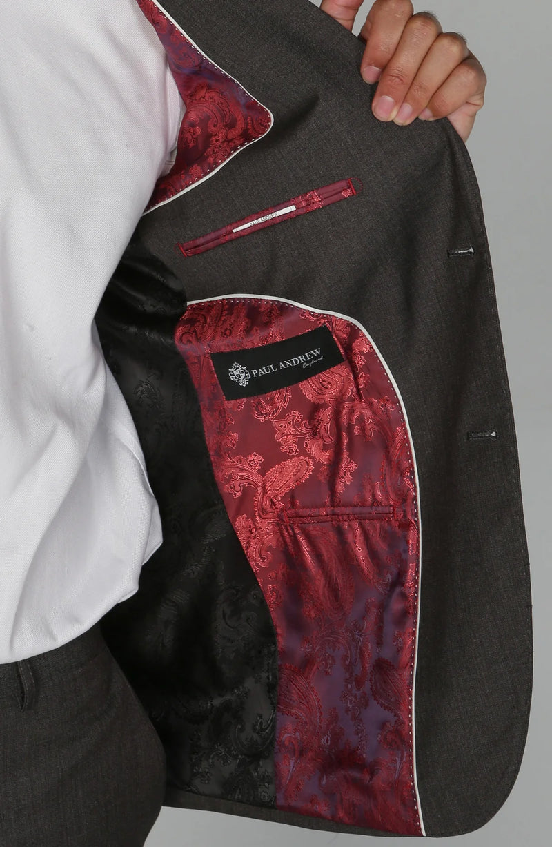 Paul Andrew Charles - Men's Blazer in Charcoal