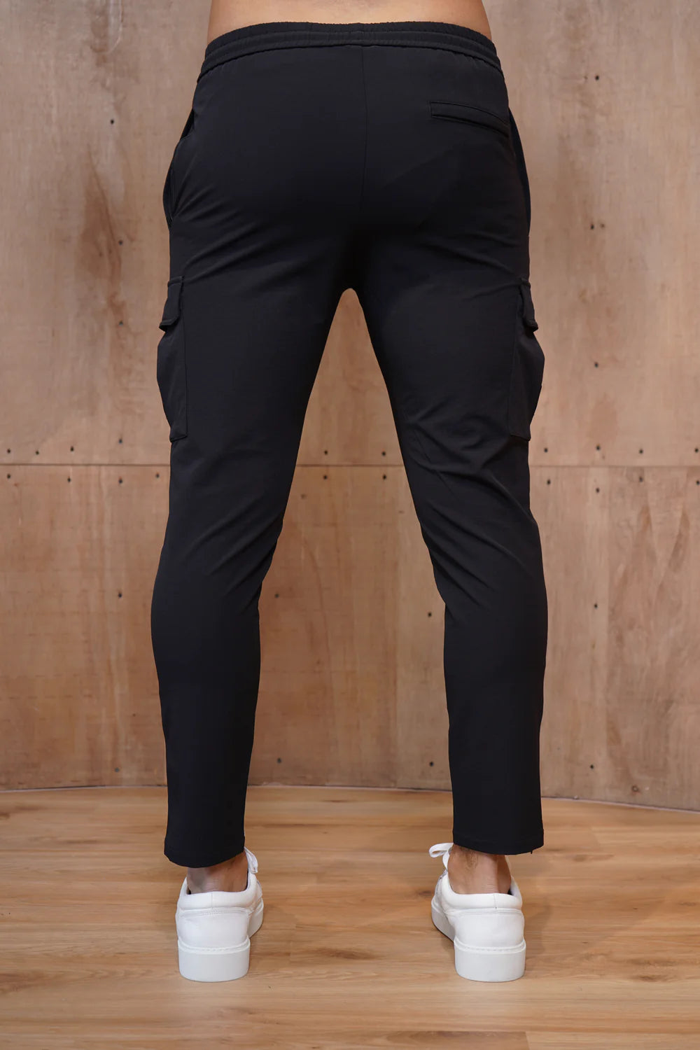 Capo Utility Regular Cargo Pants COLOUR Black