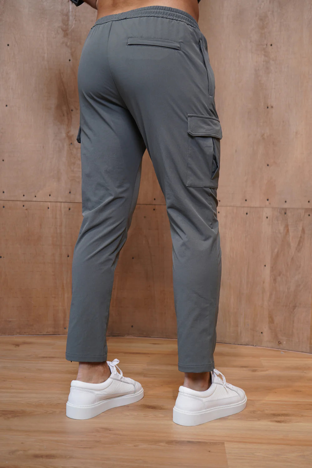 Capo Utility Regular Cargo Pants - CHARCOAL