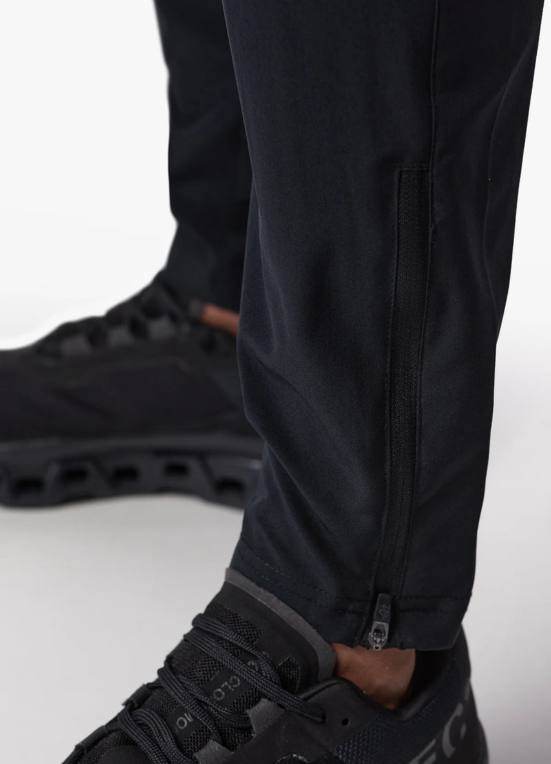 Gym King Flex Woven Tracksuit Bottom - Black