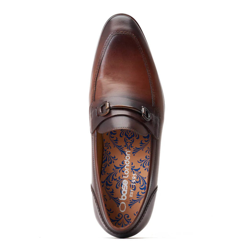 Base London Russo Waxy Loafers BROWN