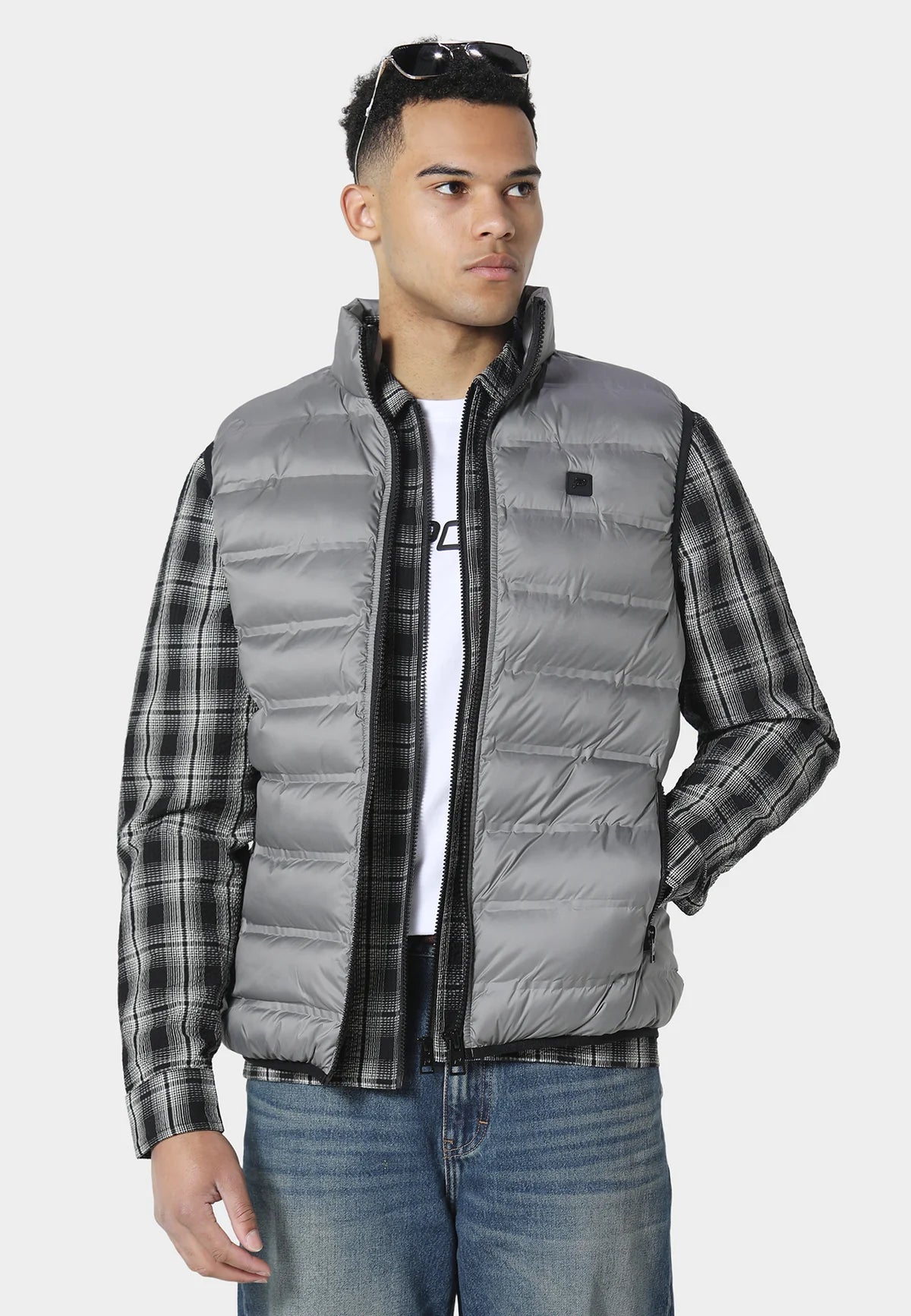 883 Police SETRAIL COOL GREY GILET