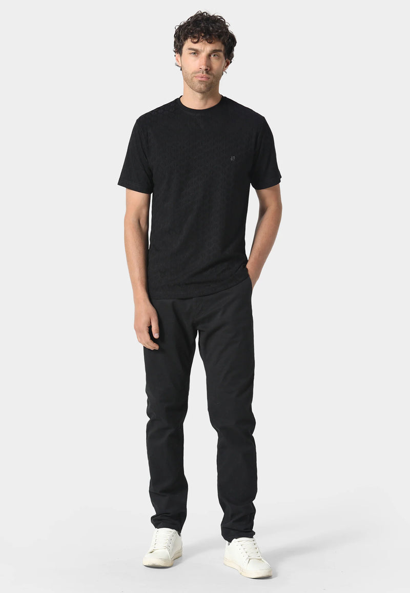 883 Police Spofford Regular Fit  Crew Neck T-Shirt BLACK