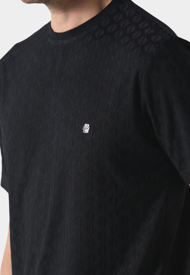 883 Police Spofford Regular Fit  Crew Neck T-Shirt BLACK