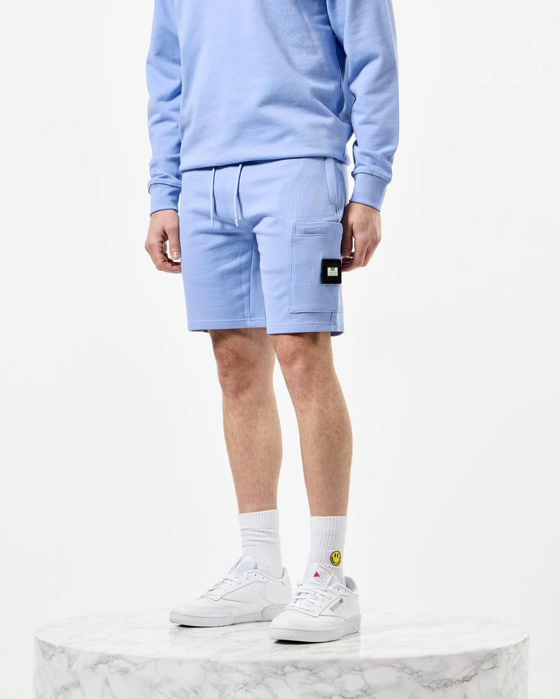 Weekend Offender Hawkins Jogger Shorts - CORNFLOWER
