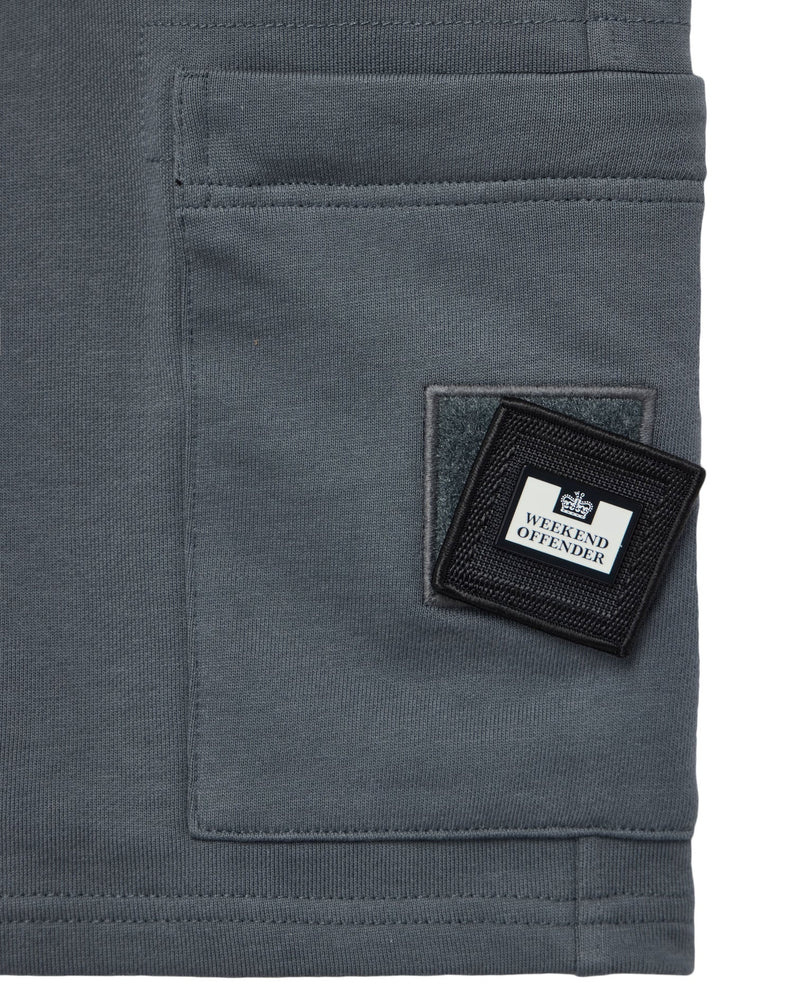 Weekend Offender Hawkins Jogger Shorts - ZINC