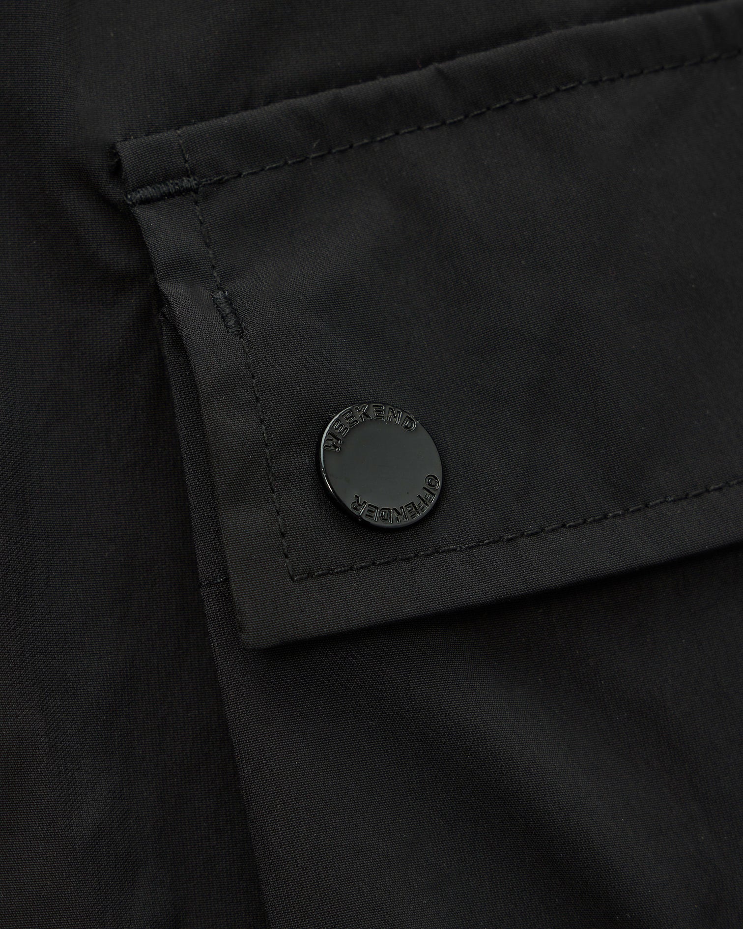 Weekend Offender Baraki Cargo Short Black