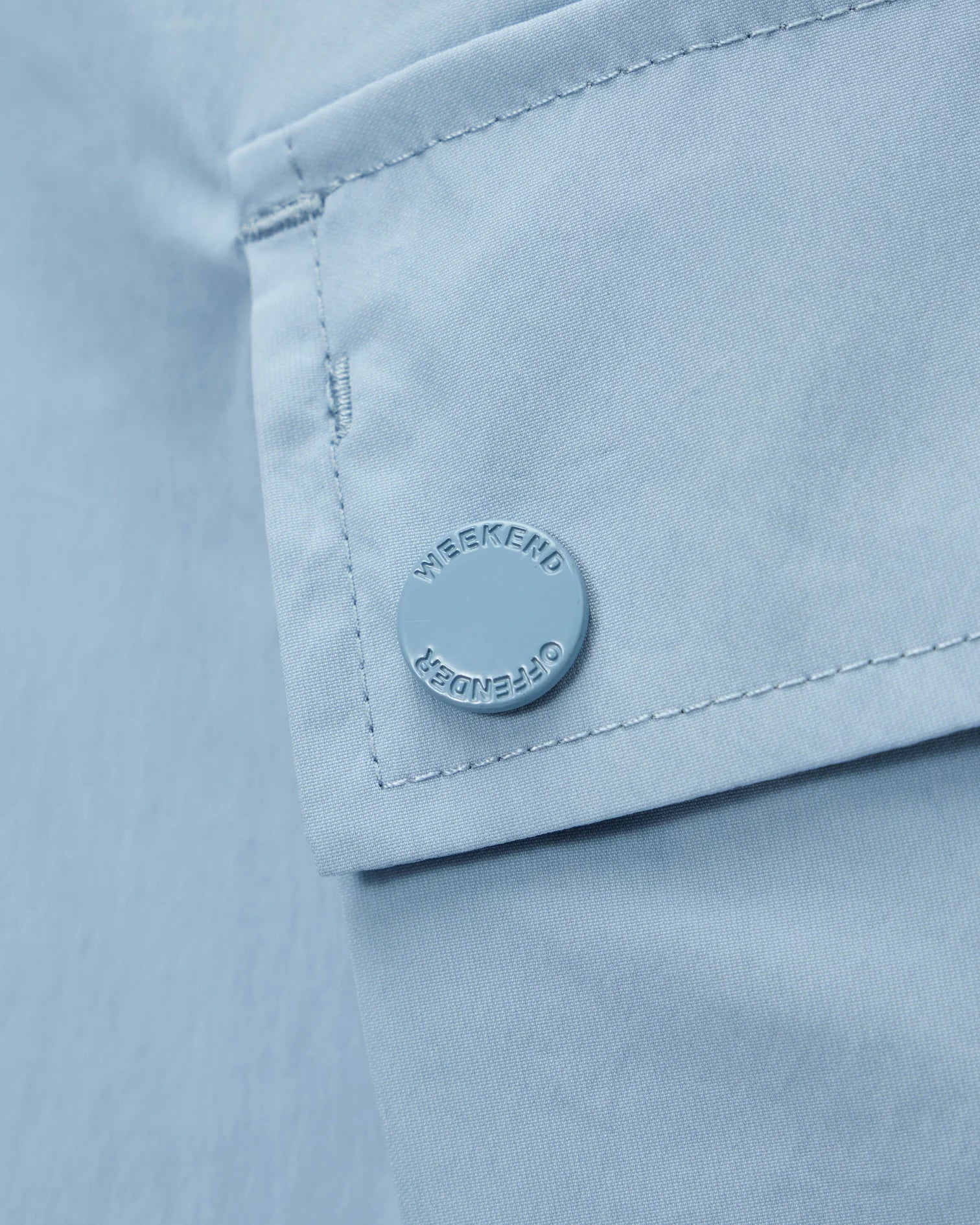 Weekend Offender Baraki Cargo Short Blue Tourmaline