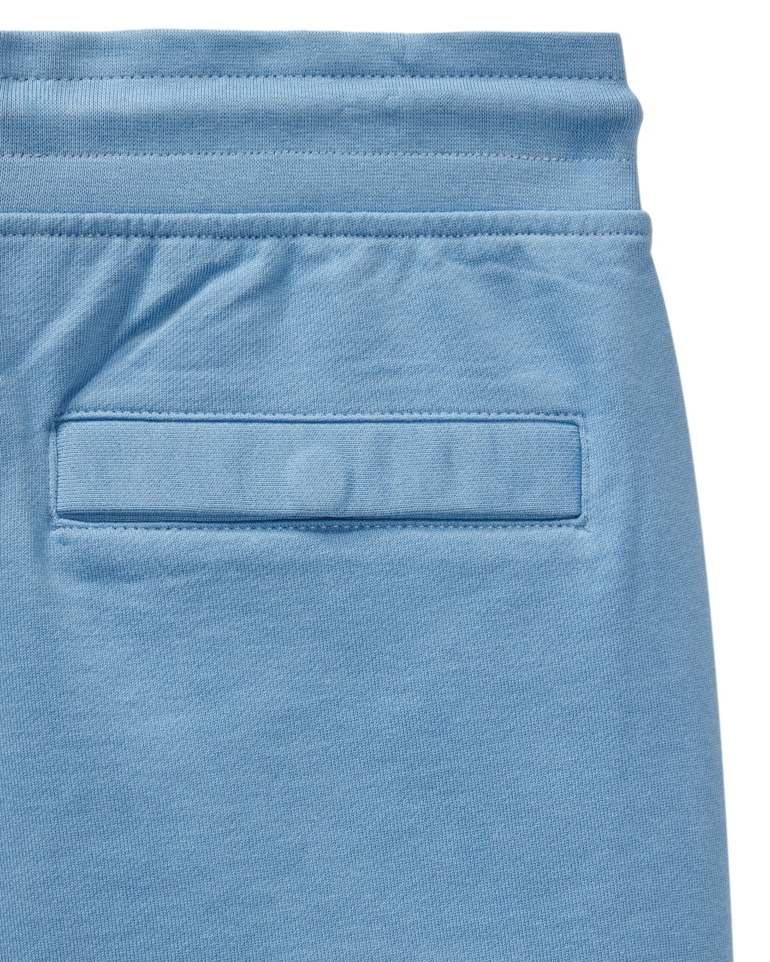 Weekend Offender Hawkins 100% Cotton Jogger Shorts - COASTAL BLUE