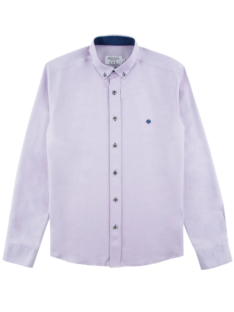 Mish Mash REGULAR FIT SUMMIT OXFORD LONG SLEEVE SHIRT - PINK