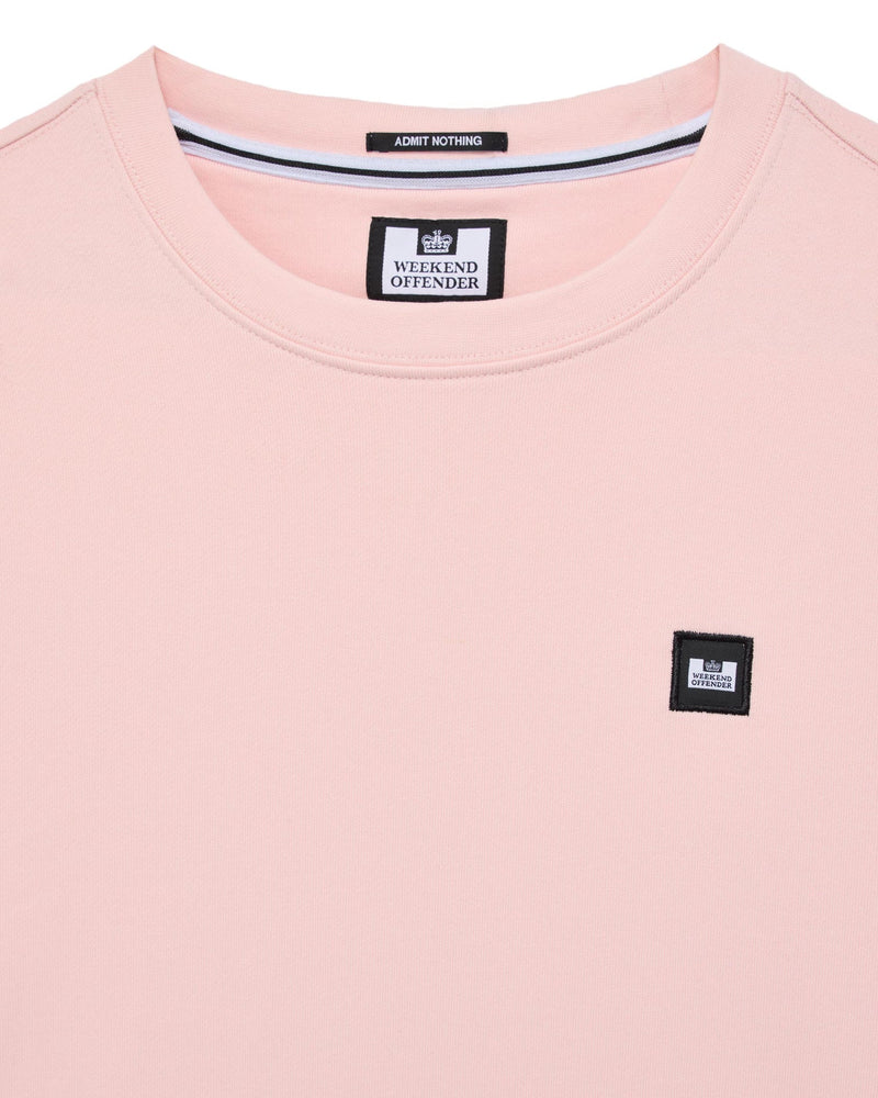 Weekend Offender Ferrer Sweatshirt - PALE BLUSH