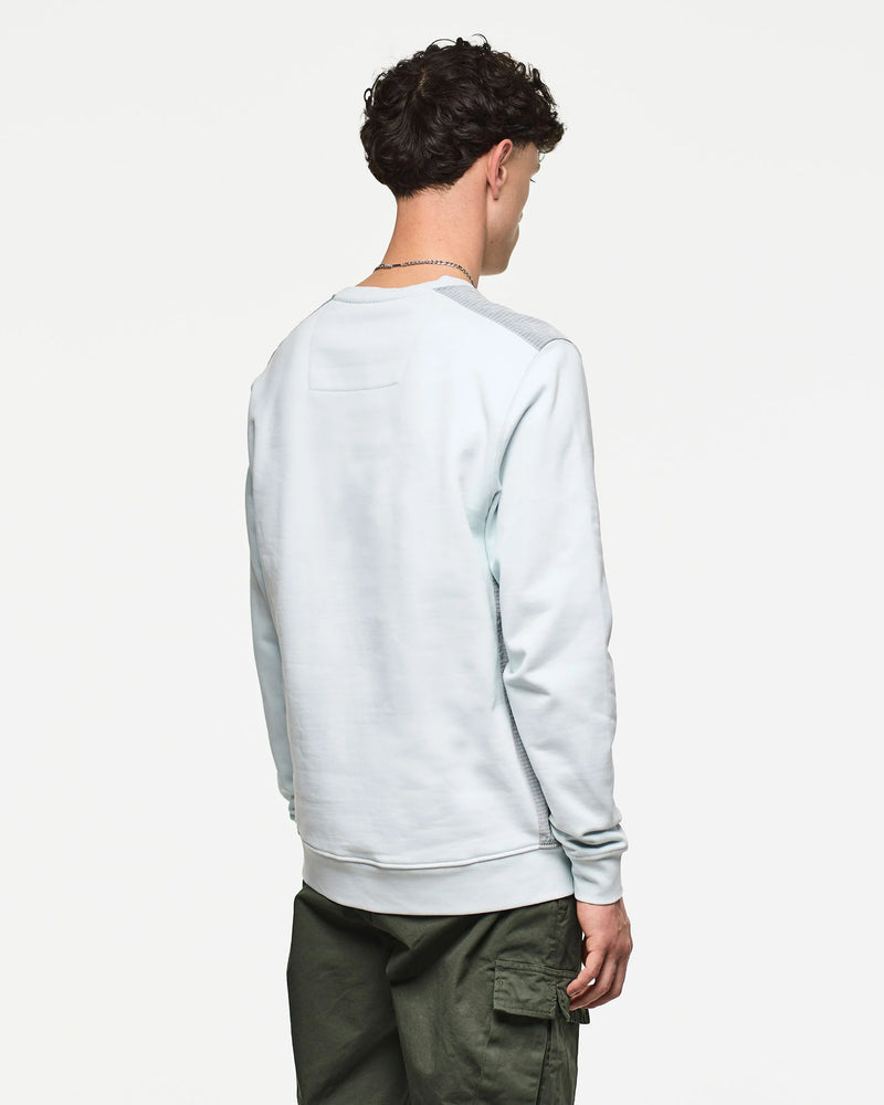 Weekend Offender F Bomb Sweatshirt Sea Spray Blue