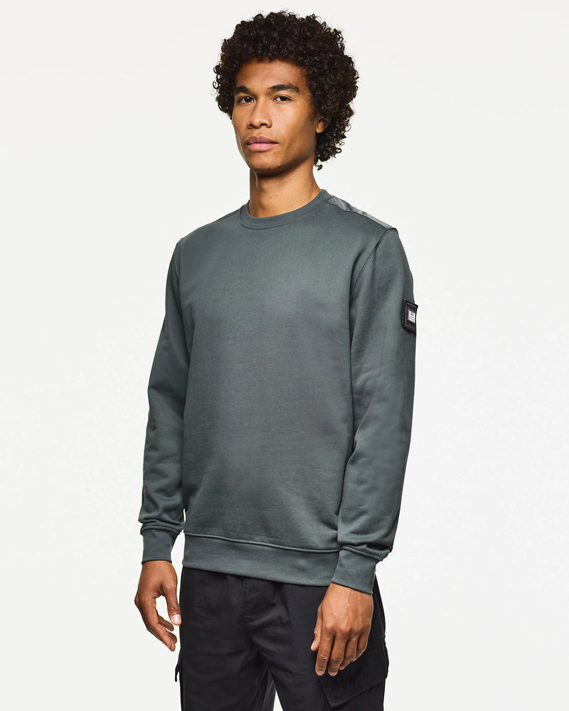 Weekend Offender F Bomb Sweatshirt Cyclone Grey