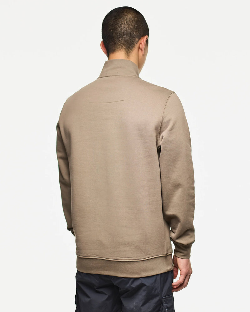Weekend Offender Matisa Quarter Zip Sweatshirt TOBACCO