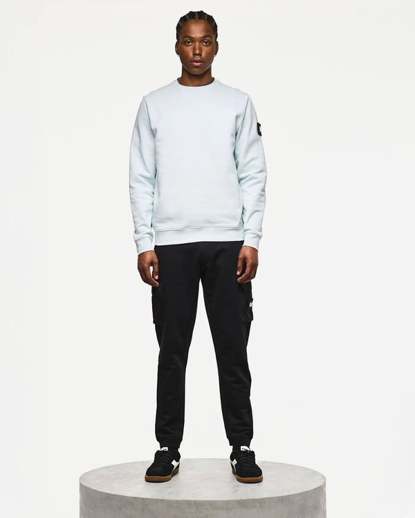 Weekend Offender Thunder Sweatshirt Sea Spray Blue