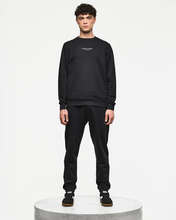 Weekend Offender Raval Sweatshirt Black/Blue Shadow