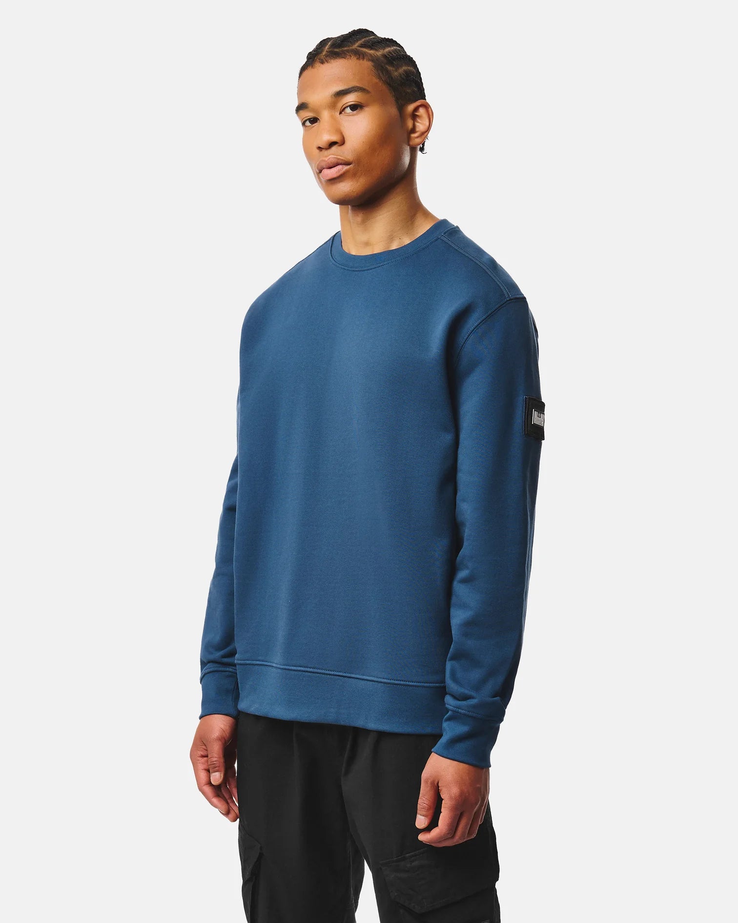 Weekend Offender Thunder Sweatshirt Lagoon Blue