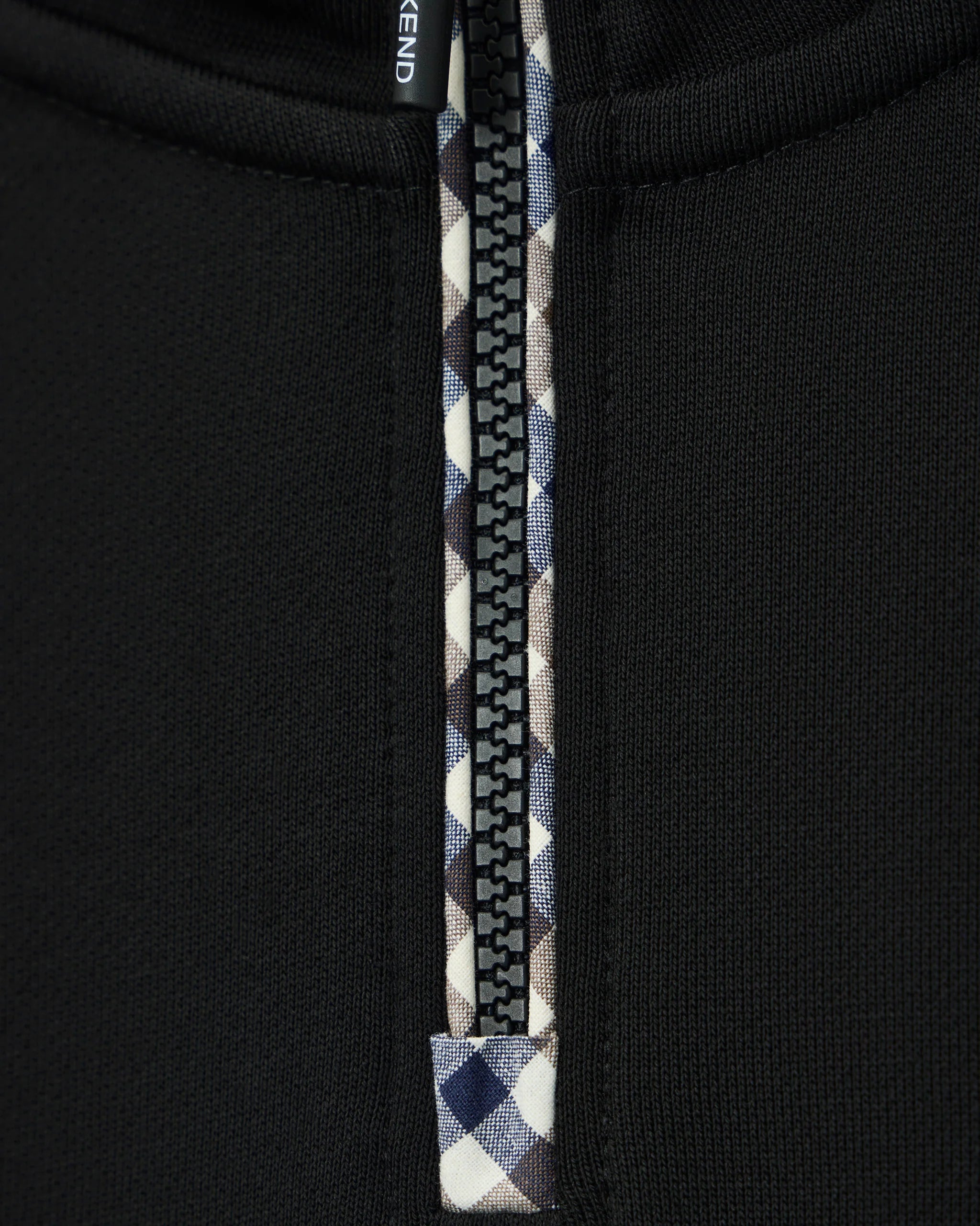 Weekend Offender Matisa Quarter Zip Sweatshirt Black