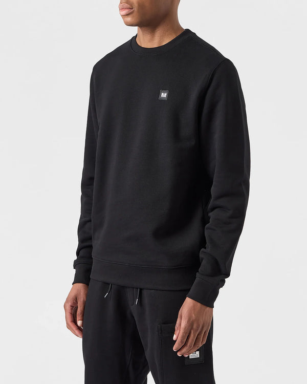 Weekend Offender Ferrer Badge Sweatshirt - BLACK