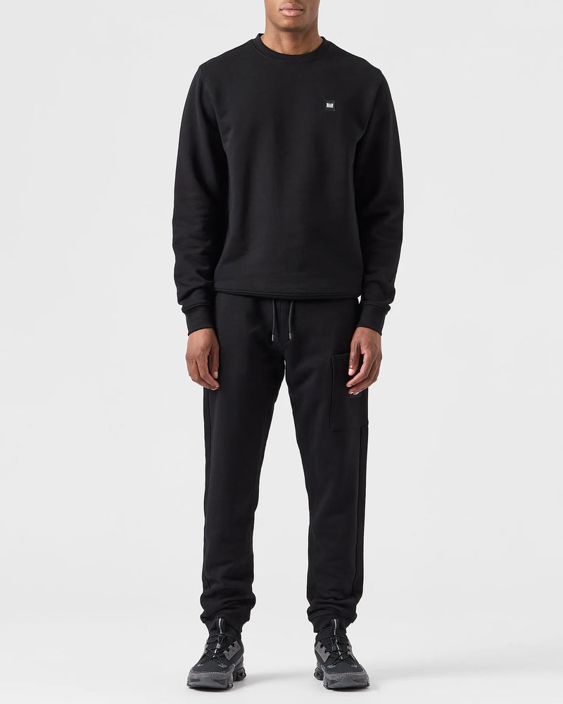 Weekend Offender Ferrer Badge Sweatshirt - BLACK