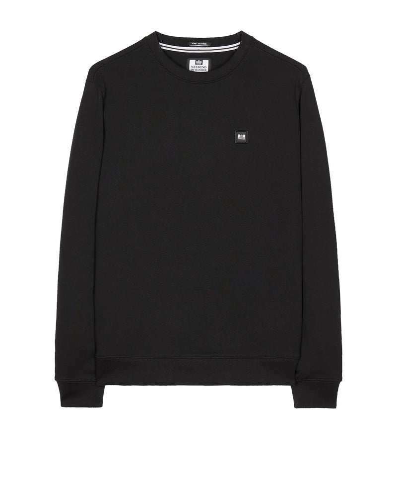 Weekend Offender Ferrer Badge Sweatshirt - BLACK