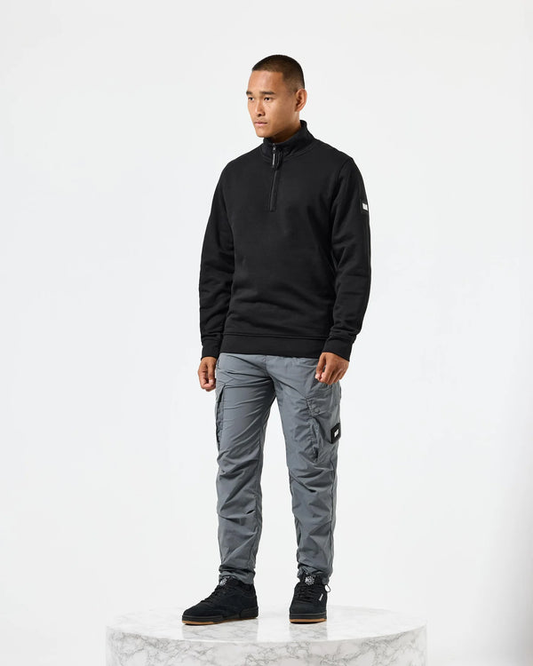 Weekend Offender Kraviz Quarter Zip Sweatshirt Black