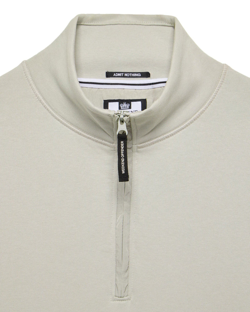 Weekend Offender Kraviz Quarter Zip Sweatshirt Rhino
