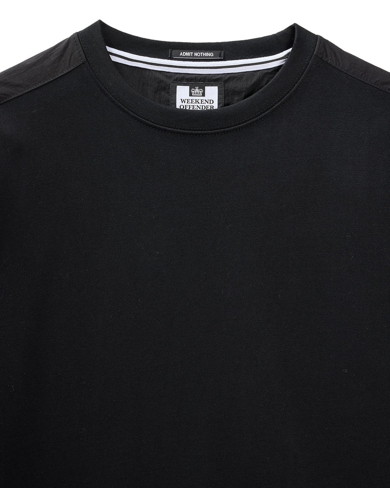 Weekend Offender F Bomb 100% Cotton Sweatshirt - BLACK