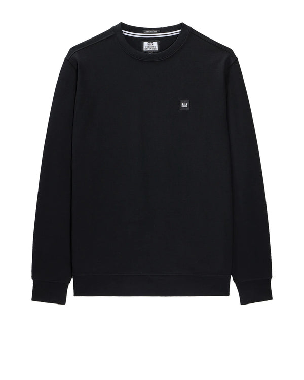 Weekend Offender Ferrer 100% Cotton Sweatshirt - Black
