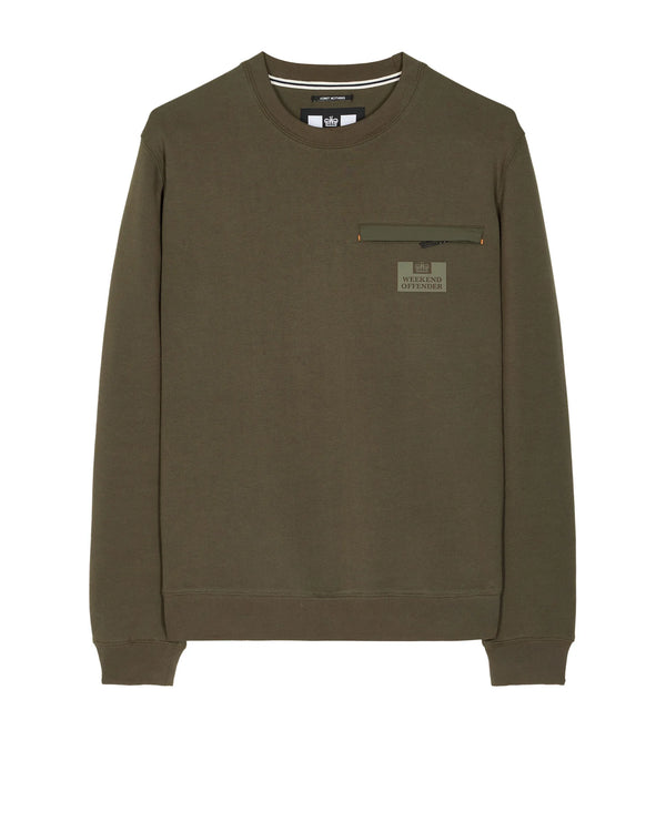 Solace Knitted Sweater Dark Green – Weekend Offender