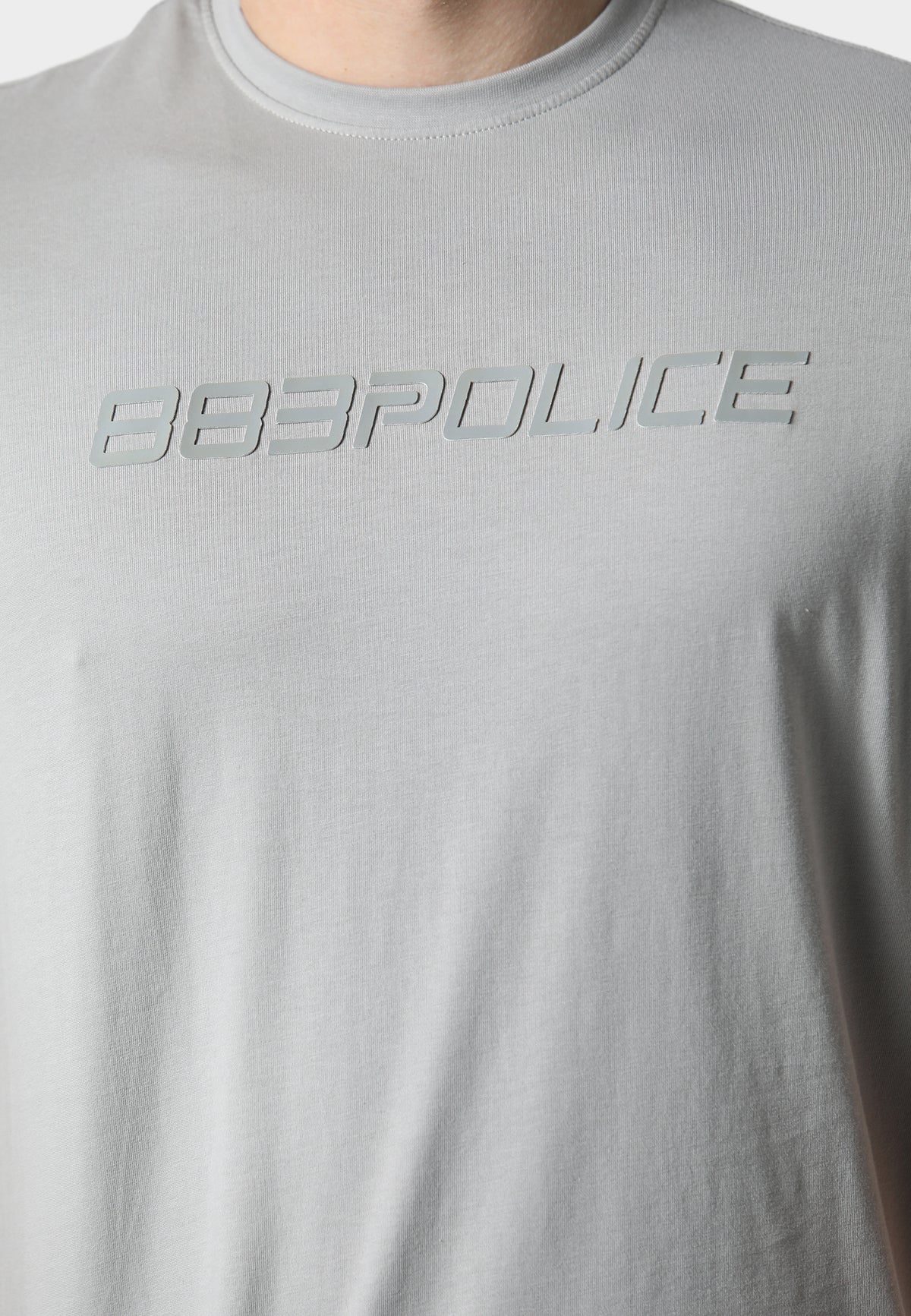 883 Police TRULLA COOL GREY T-SHIRT