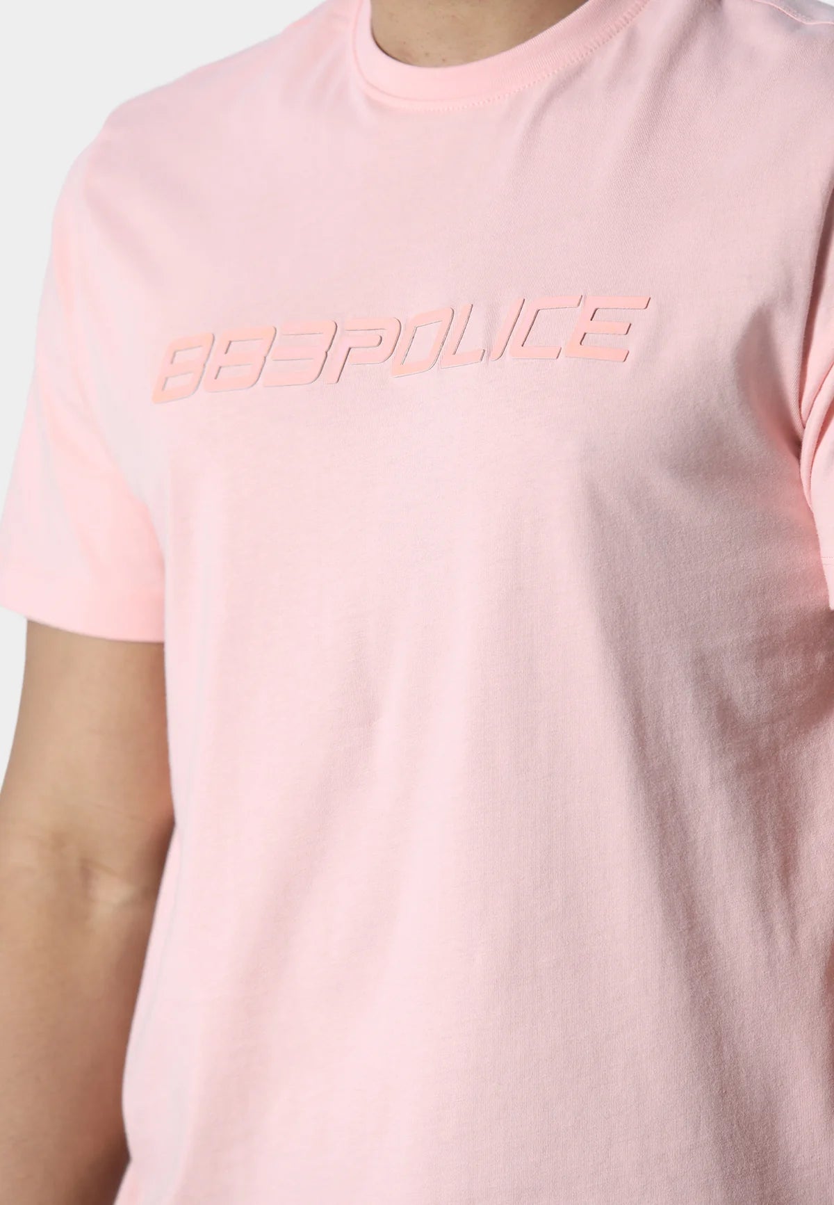 883 Police TRULLA PINK FROST T-SHIRT