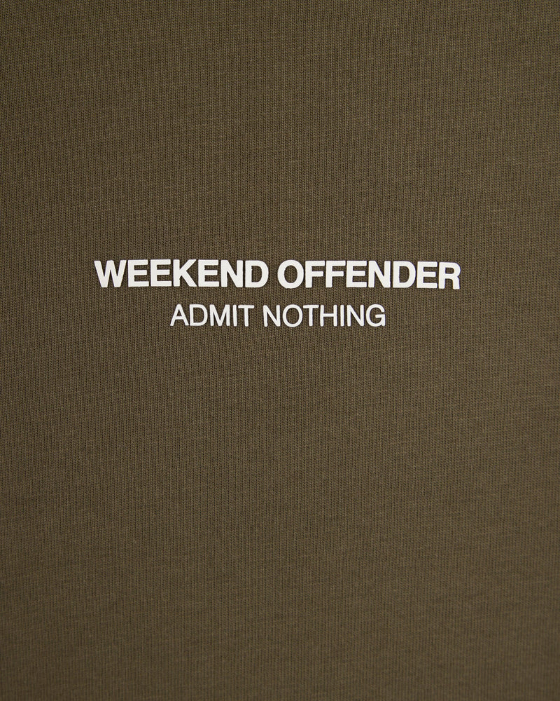 Weekend Offender Millergrove T-Shirt - Castle Green/Ghost