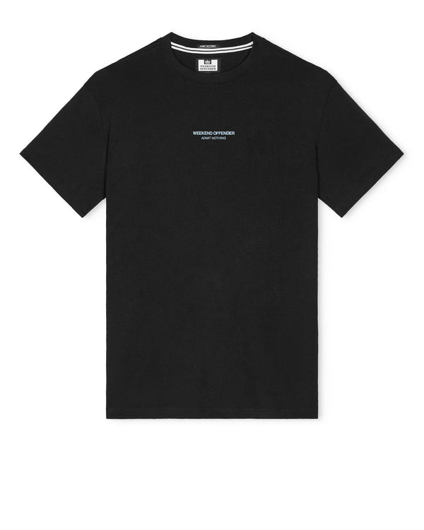 Weekend Offender Millergrove T-Shirt Black/Blue Shadow