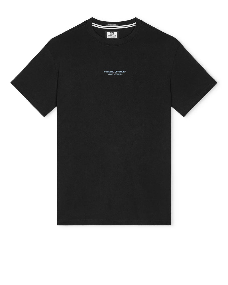 Weekend Offender Millergrove T-Shirt Black/Blue Shadow