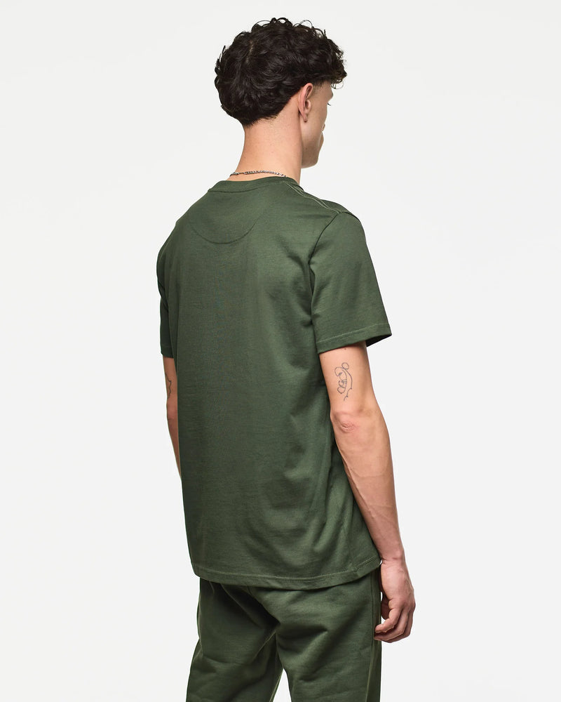 Weekend Offender Millergrove T-Shirt Black Forest Green/Calcium